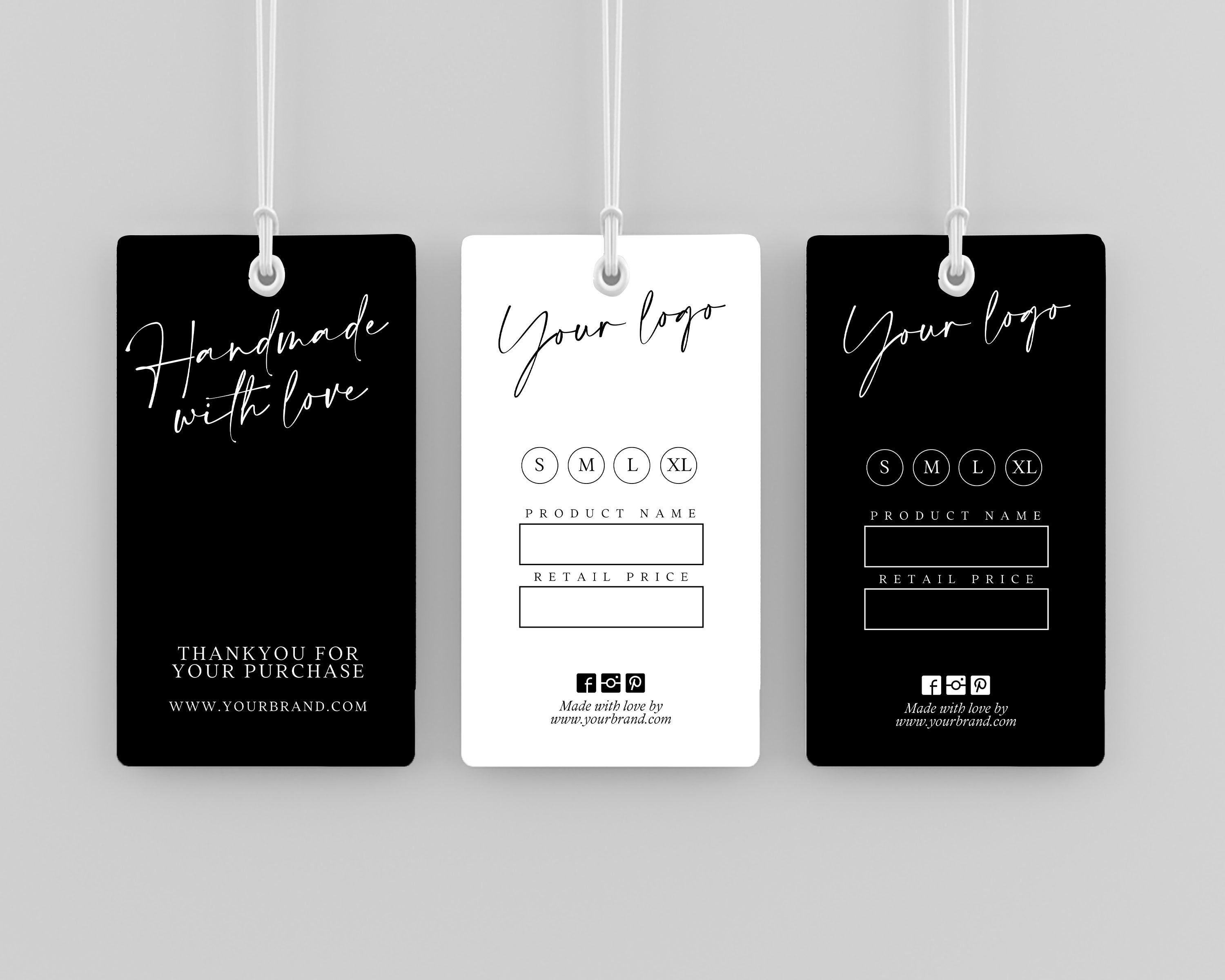 Custom HANG TAGS Small Business Swing Tag Boutique Clothing - Etsy