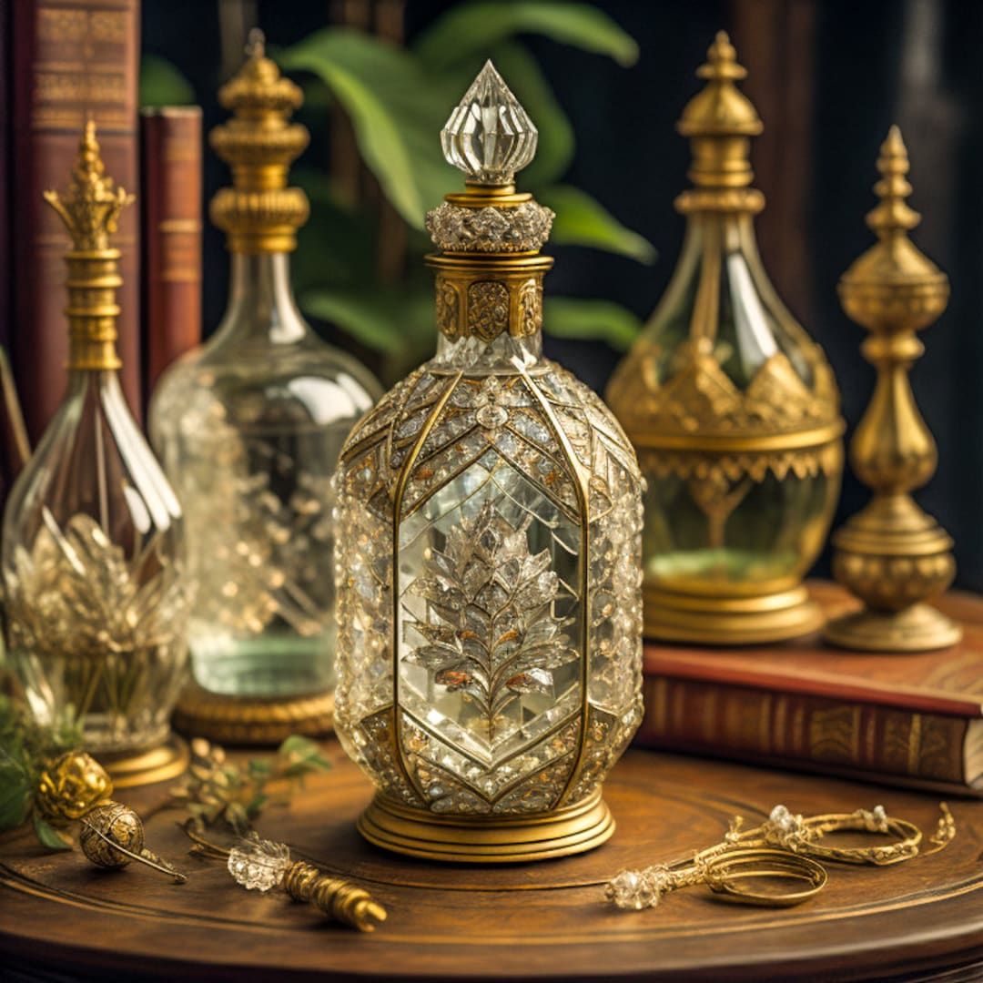 Ornate Glass Bottles-13 DIGITAL DOWNLOAD - Etsy