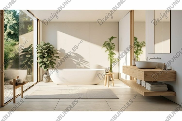 chic interior of home