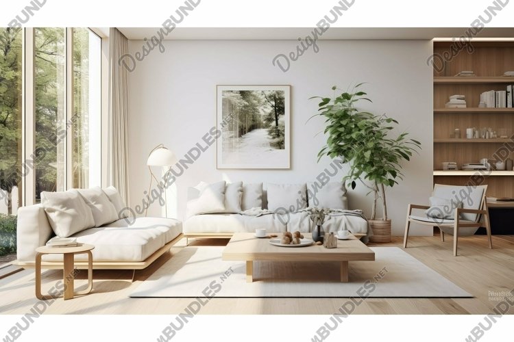 sleek contemporary interior room (4055790)