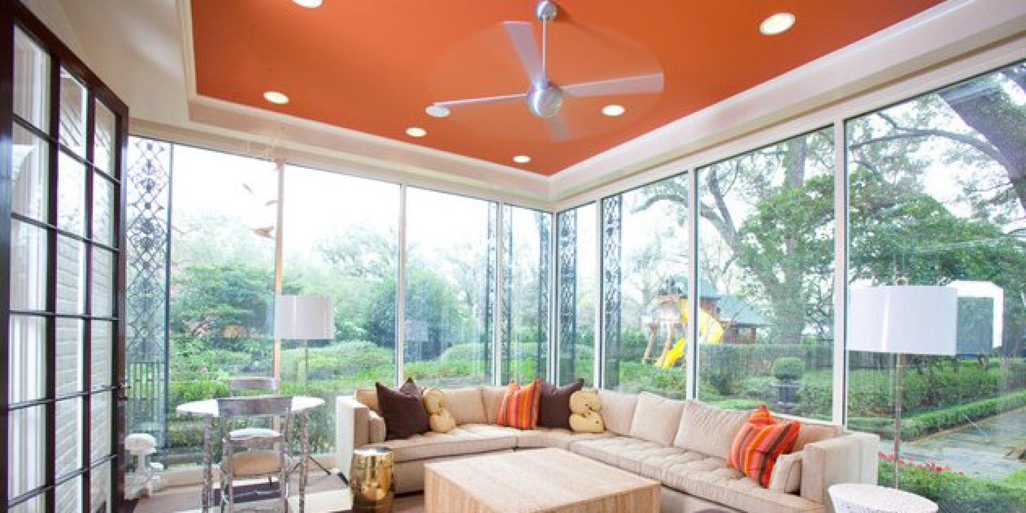 10 Bold Ceiling Colors | HuffPost