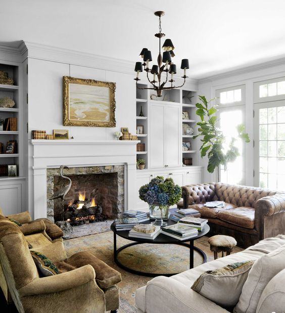 37 Beautiful Vintage Living Room Decor Ideas - Shelterness