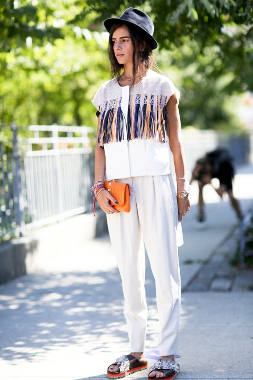 Le Fashion: Street Style: A Boho-Eclectic Spring To Summer Look To Try Now