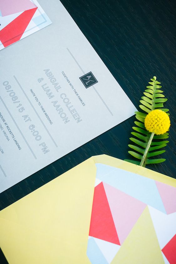 A Colorful + Modern Industrial Styled Shoot | The Perfect Palette