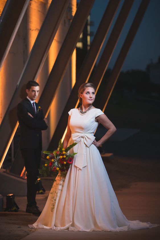 A Colorful + Modern Industrial Styled Shoot | The Perfect Palette