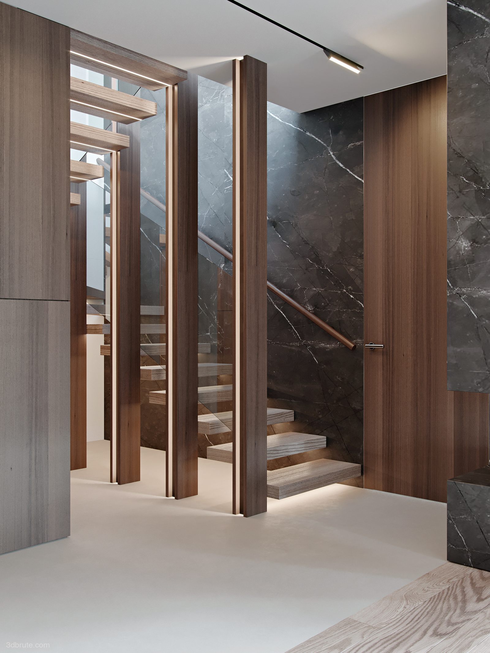 2 foreign modern style mansion design-very simple luxury idea 3dbrute