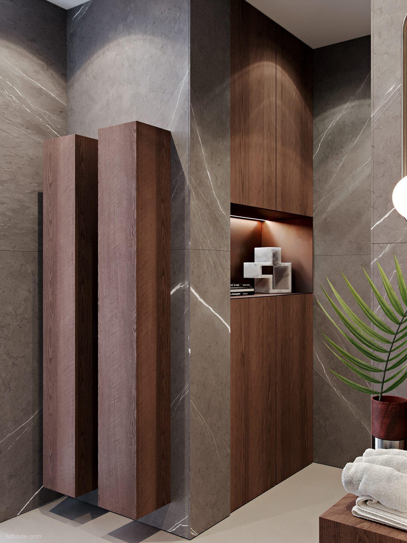 2 foreign modern style mansion design-very simple luxury idea 3dbrute