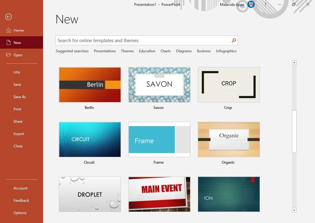 Microsoft PowerPoint 2016 16.0.9226.2114 - Baixar para PC Grátis