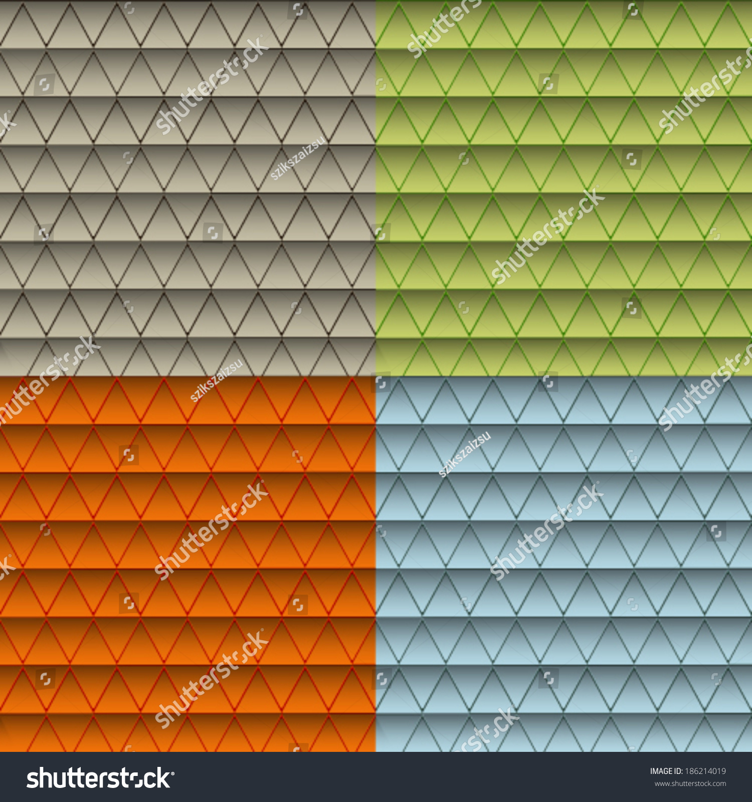 Large Set Color Swatches Background Stock Vector (Royalty Free ...