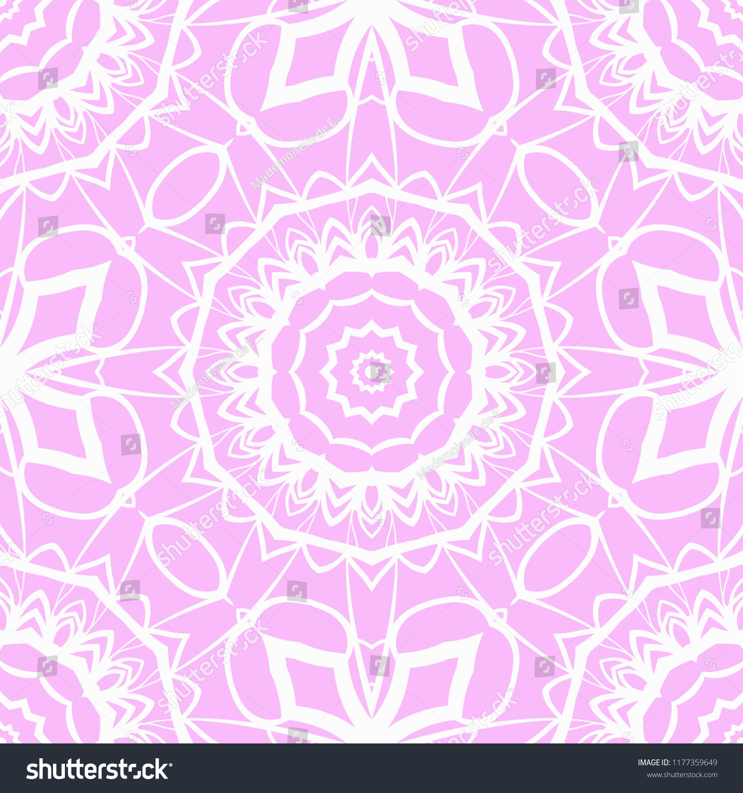 Color Swatches Background Vector Illustration Floral Stock Vector ...