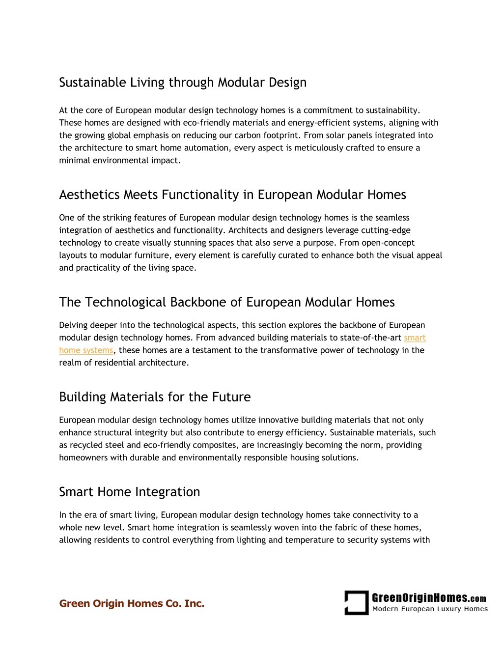 PPT - European Modular Design Technology Homes: Unveiling the Future ...
