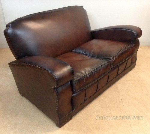 Antiques Atlas - Vintage Leather Sofa as403a1094 / S25-547