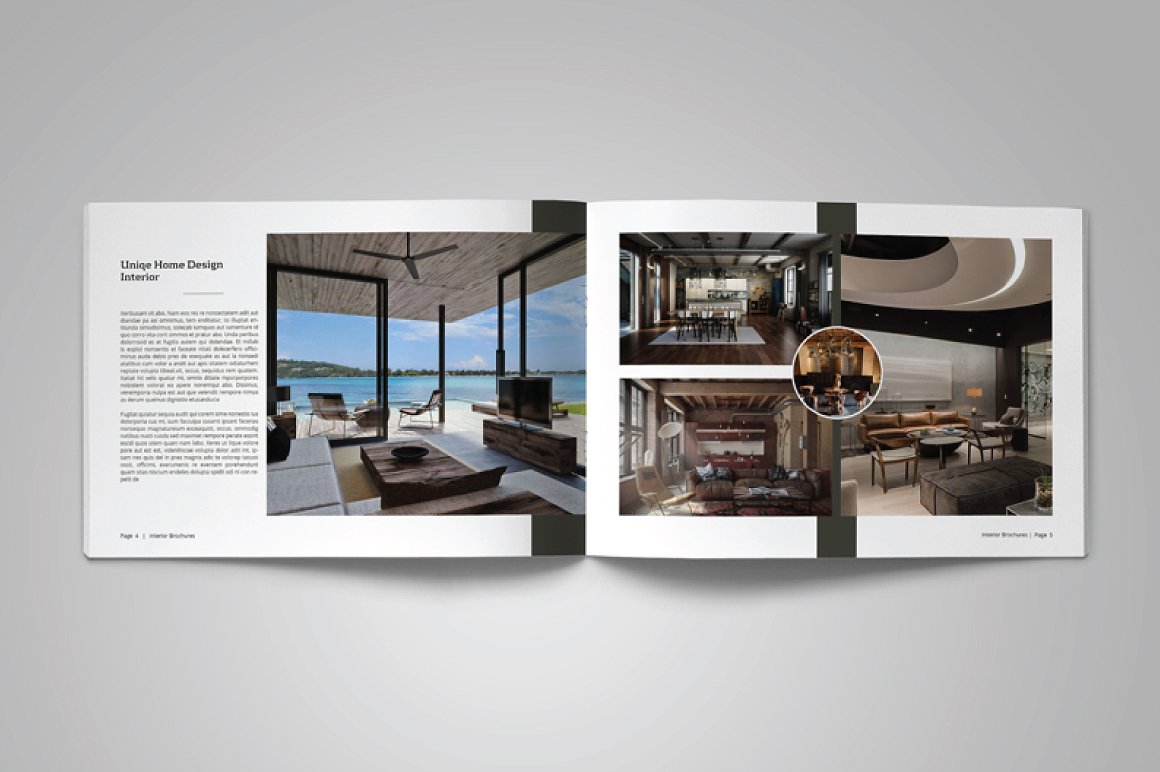 Interior Design Portfolio Template Psd Free | Psoriasisguru.com