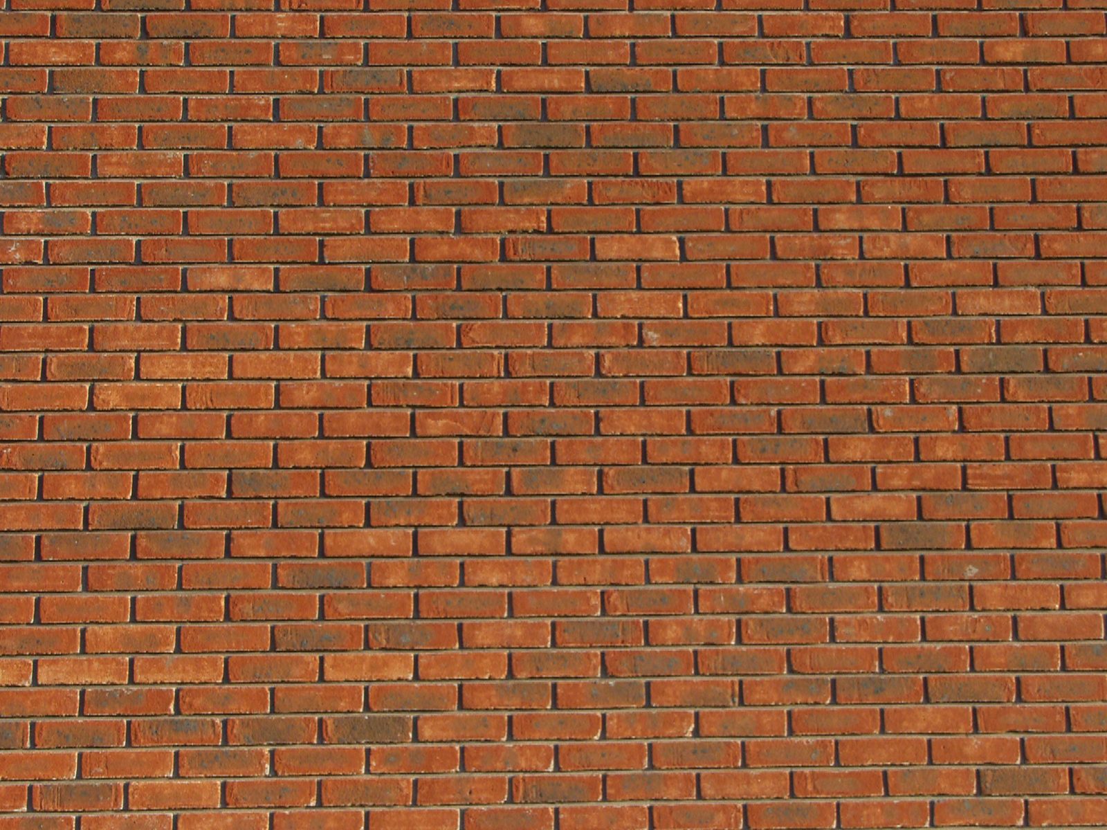 Detailed texture of red brick wall with brown mortar Free Stock Photo ...