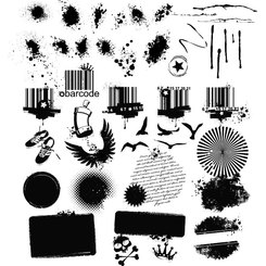 STOCK GRUNGE VECTOR PACK.eps Vector for Free Download | FreeImages