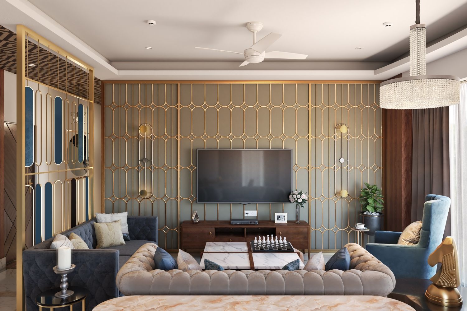 100+ Living Room Wall Decor Design Ideas For Your Home Interiors - Livspace