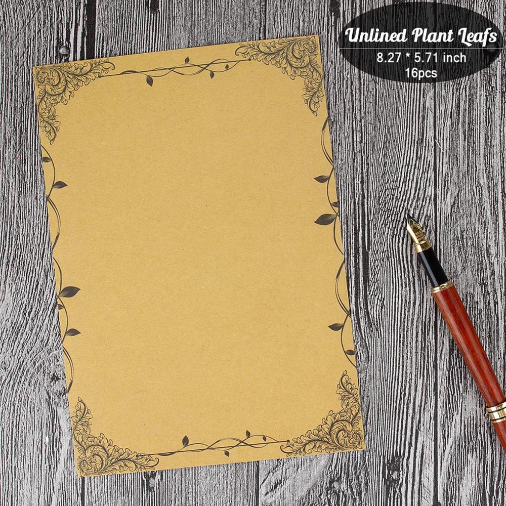 8 Vellen Briefpapier Mode Brief Schrijven Briefpap... – Grandado