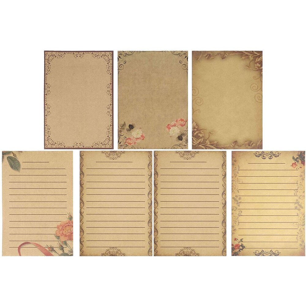 8 Vellen Briefpapier Mode Brief Schrijven Briefpap... – Grandado