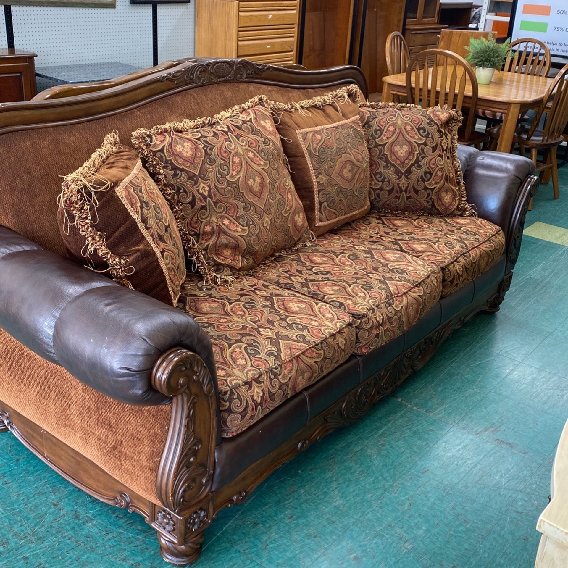 Fresco Durablend Antique Sofa | Baci Living Room