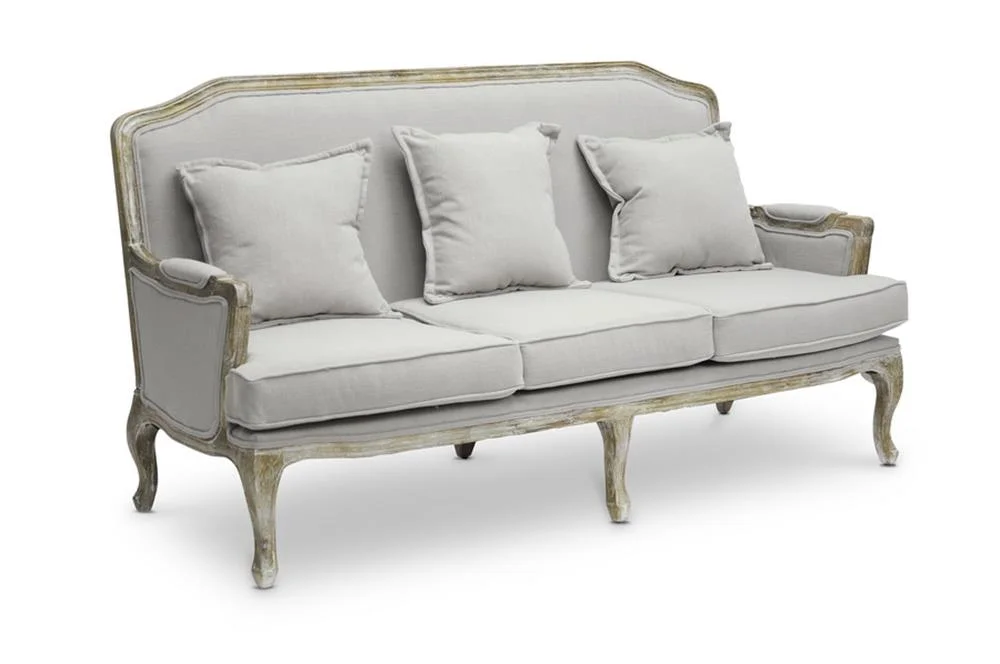 French Antique Sofa Set | Baci Living Room