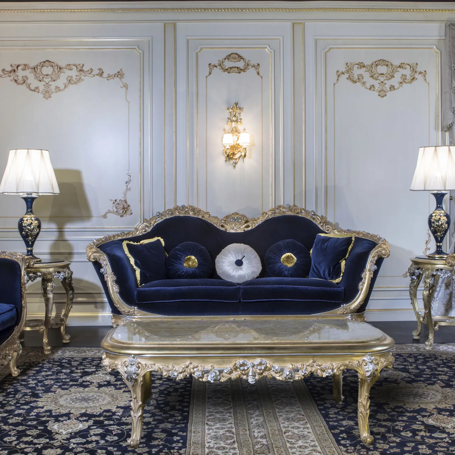 Classic Sofa Set Living Room | Baci Living Room