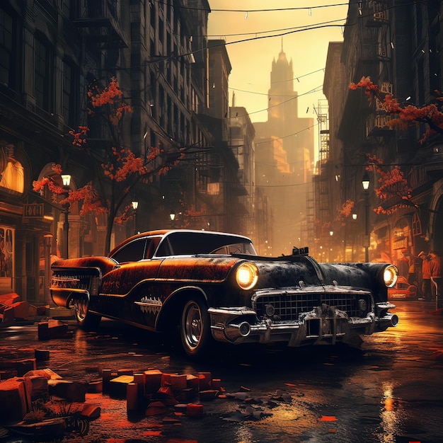 Premium AI Image | Classic desktop Wallpaper high quality Generative ai