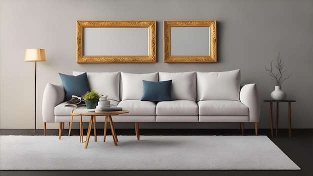Premium AI Image | Go Bold and Creative with Your Home Decor Living Room