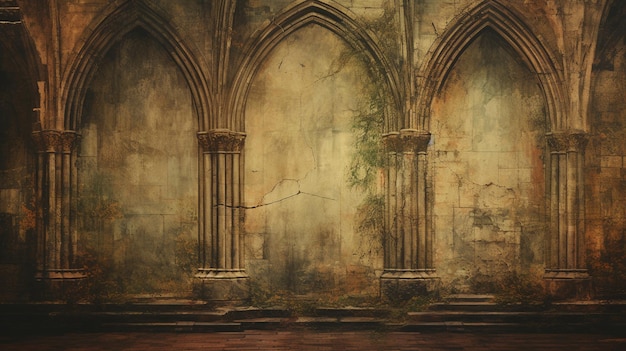 Premium Photo | Grunge Architecture Wallpaper