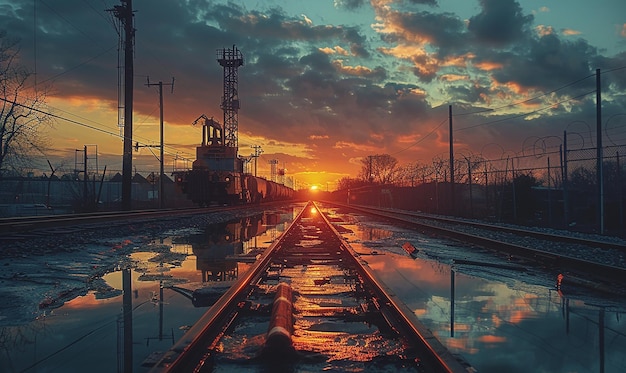Premium Photo | Industrial Construction Site with Heavy Machinery