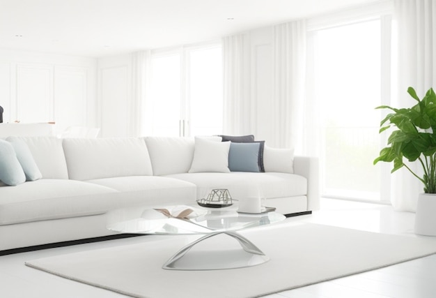 Premium AI Image | interior design of a modern luxury and spacious ...