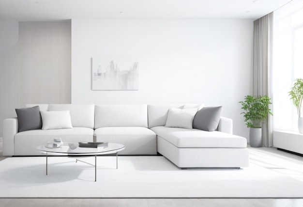 Premium AI Image | interior design of a modern luxury and spacious ...