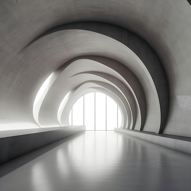 Premium AI Image | minimal modern architecture building abstract modern ...