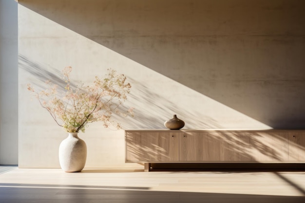 Premium AI Image | Minimalist Luxury Interiors Generative AI
