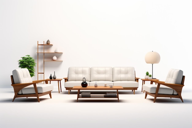 Premium Photo | Modern living room interior design