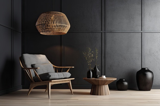 Premium AI Image | Modern living room with minimalist design and decor ...