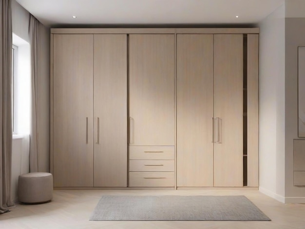 Modern minimalist interior view of the | Premium AI-generated image