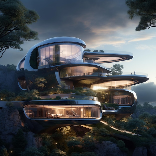 Premium AI Image | Photo luxury house in real estate sale or property ...