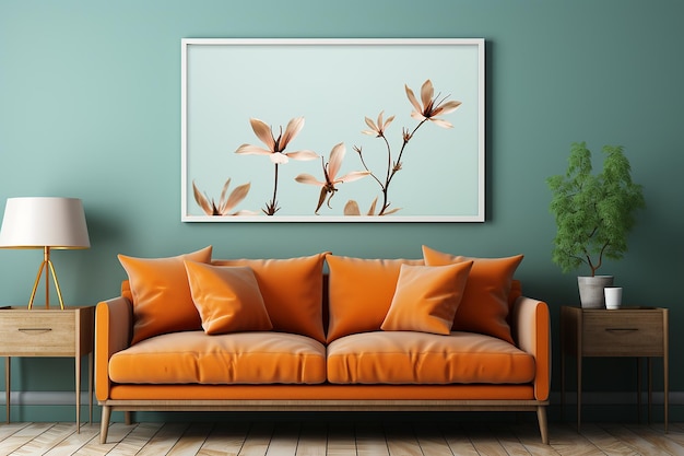 Premium Photo | Stylish and scandinavian living room interior