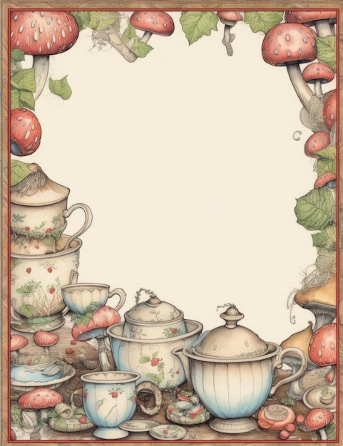 Premium Photo | Vintage letter paper illustration