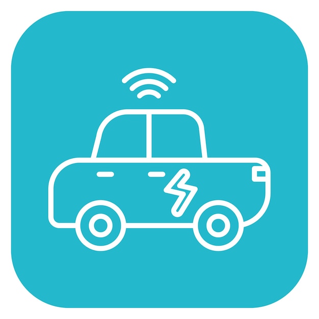 Premium Vector | Smart Car Vector Illustration