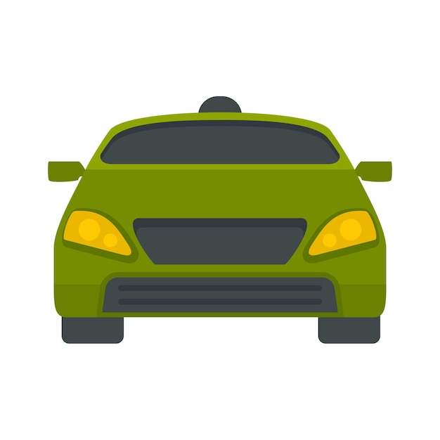 Premium Vector | Smart modern car icon flat illustration of smart ...