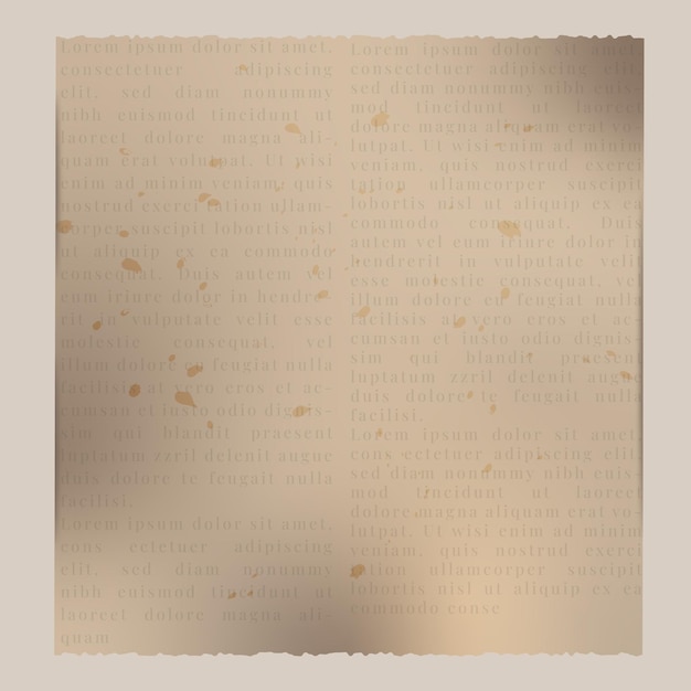 Altes vintage-papier | Premium-Vektor