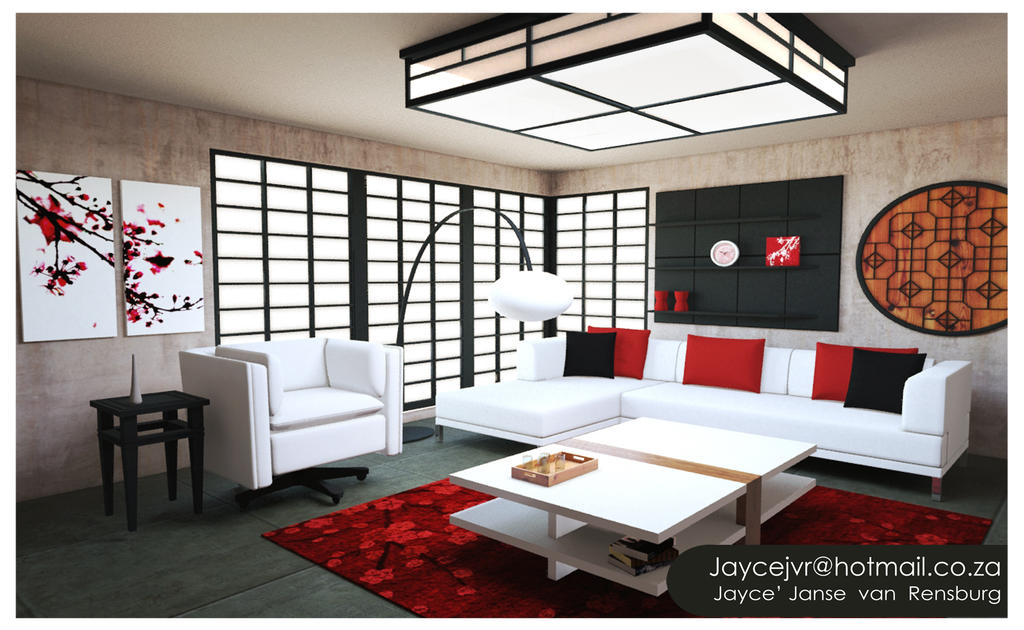Modern Asian Living Room by JayceJvR1992 on DeviantArt