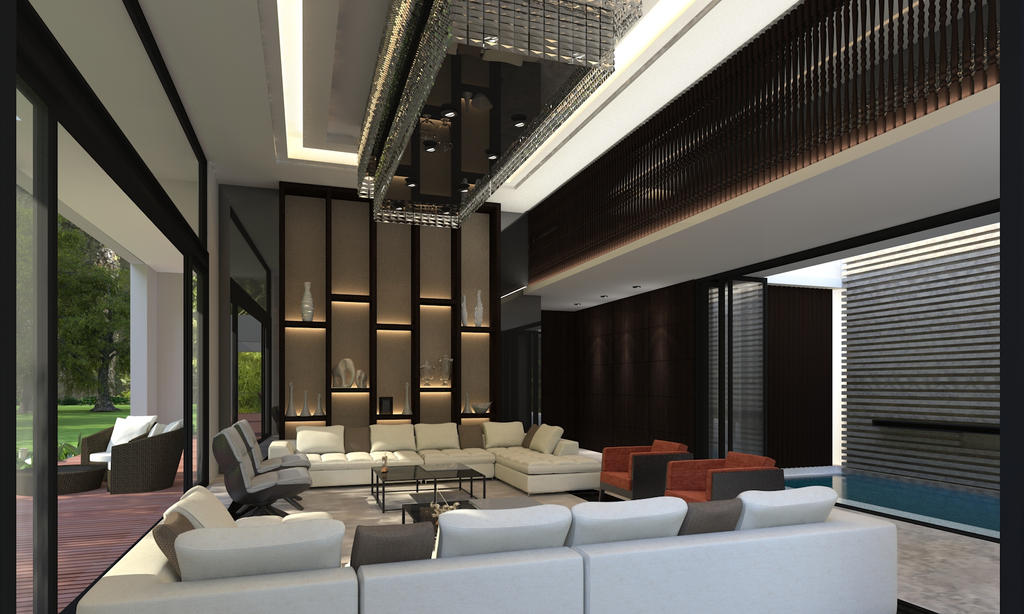 Classic Modern Living Room_1 by Ischiron on DeviantArt