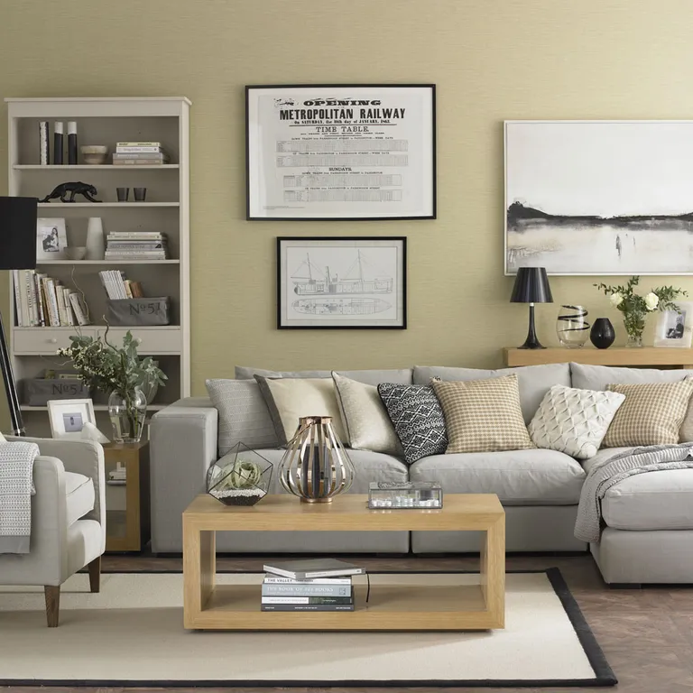 Neutral Color Scheme Living Room