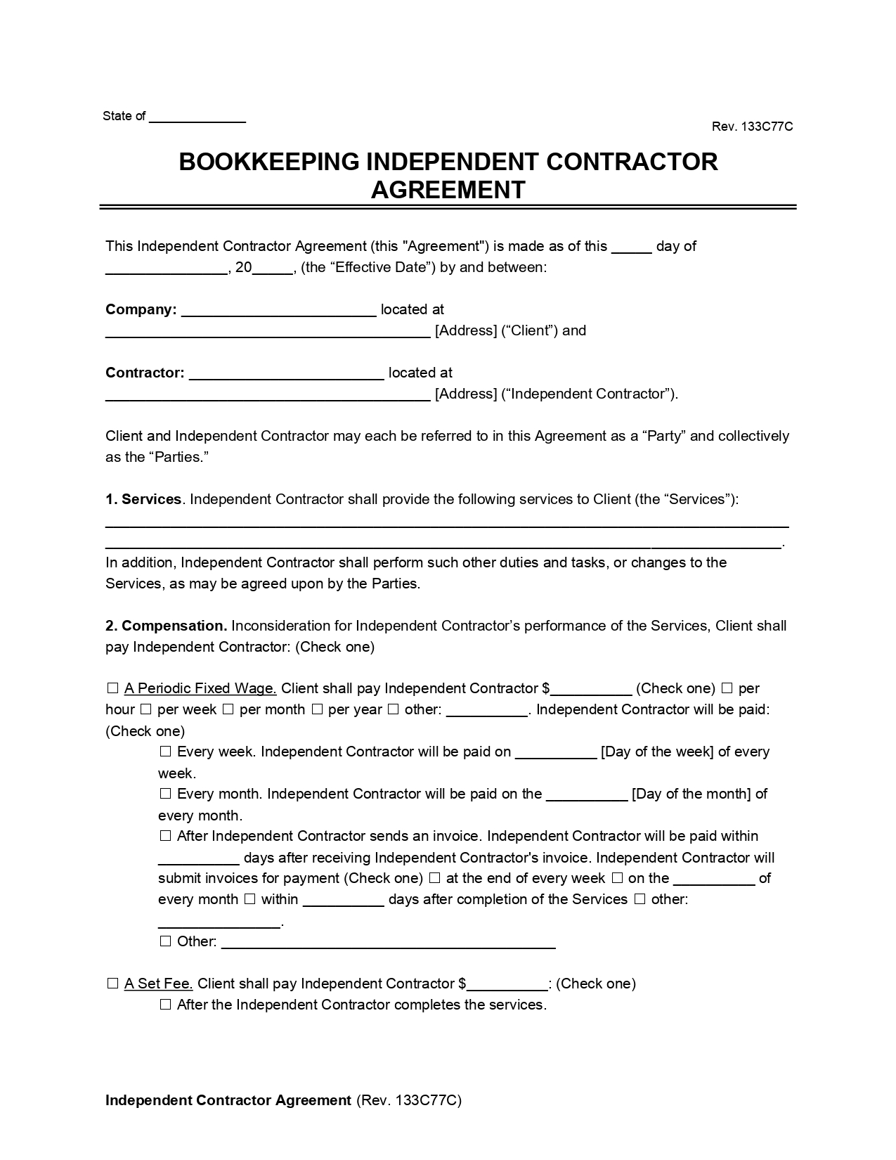 Payroll Services Agreement Template