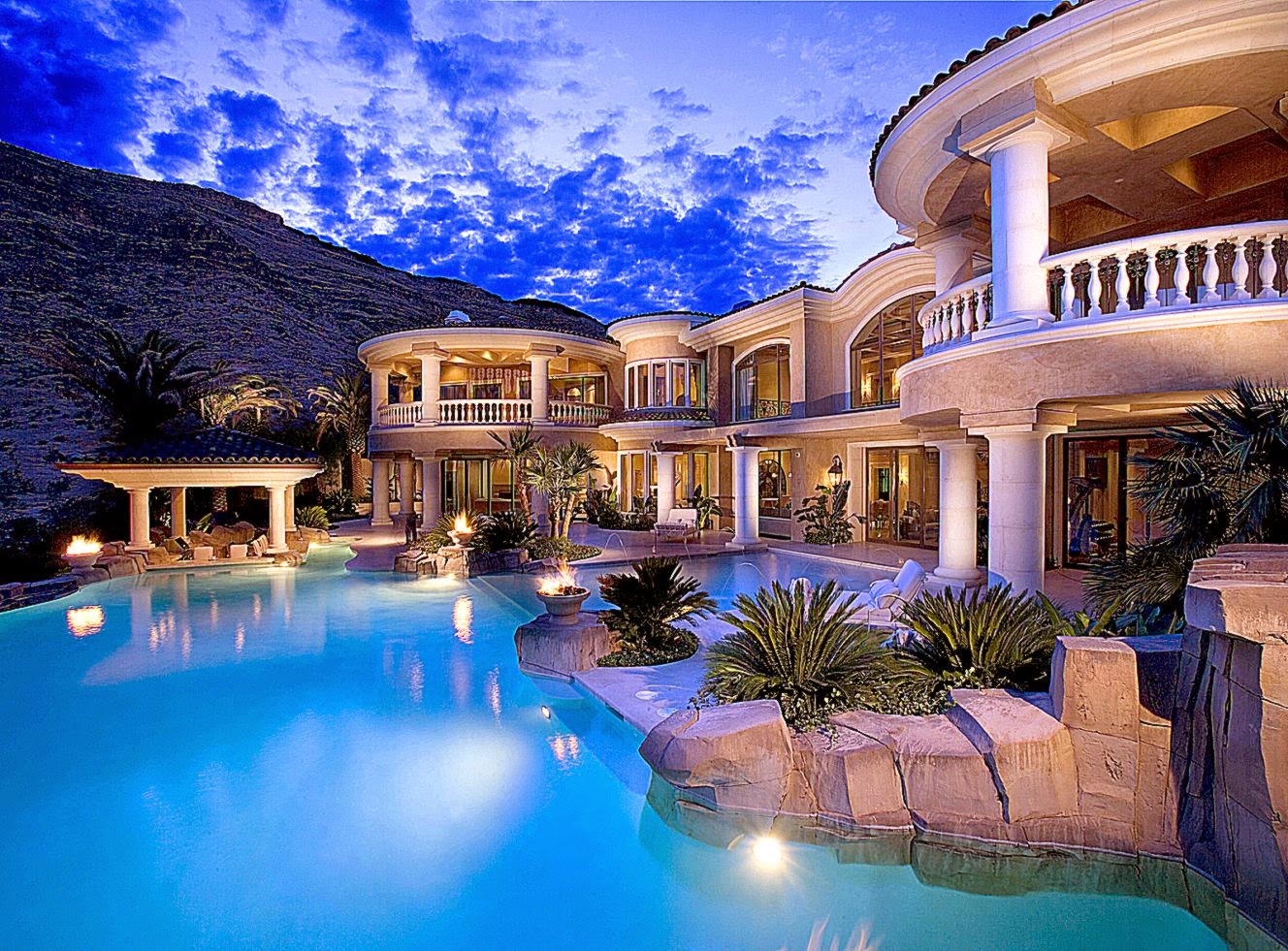 Luxury Homes Mansion Designs Luxury Homes Exterior Modern Mansion ...