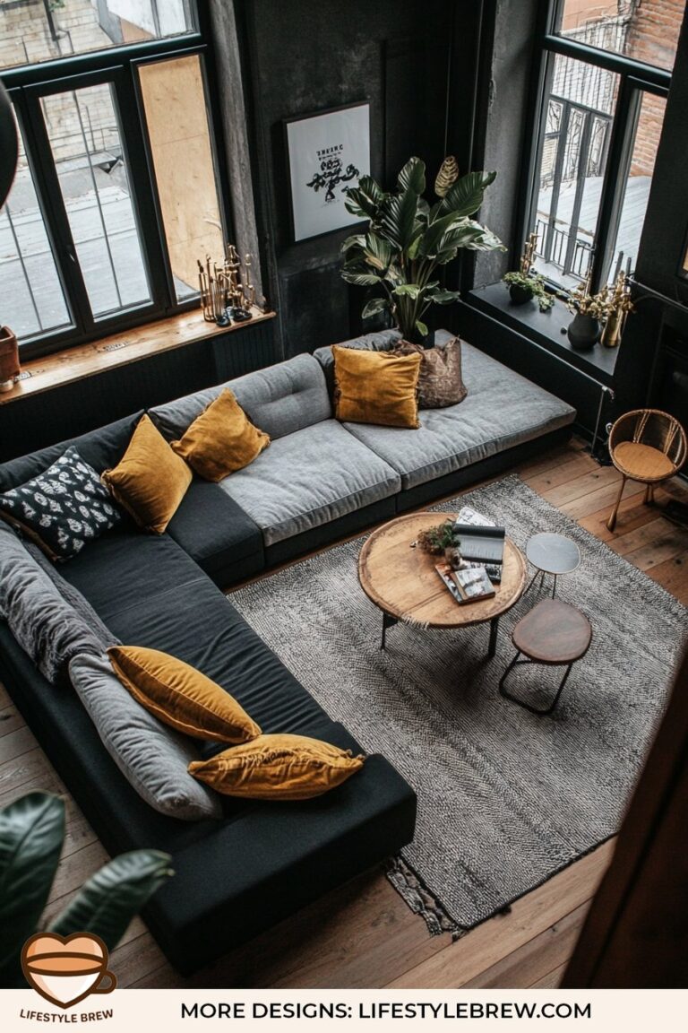 37 Industrial Style Living Room Ideas - LifeStyle Brew