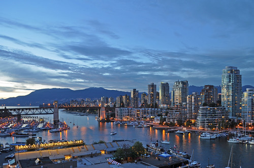 Canada - Vancouver - False Creek, Burrard Bridge | False Cre… | Flickr