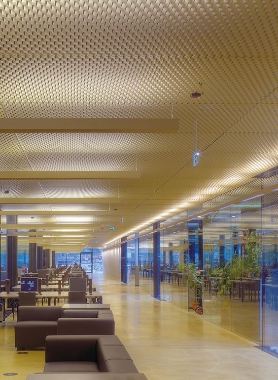 Aluminium False Ceiling - Lucky Aluminium Door